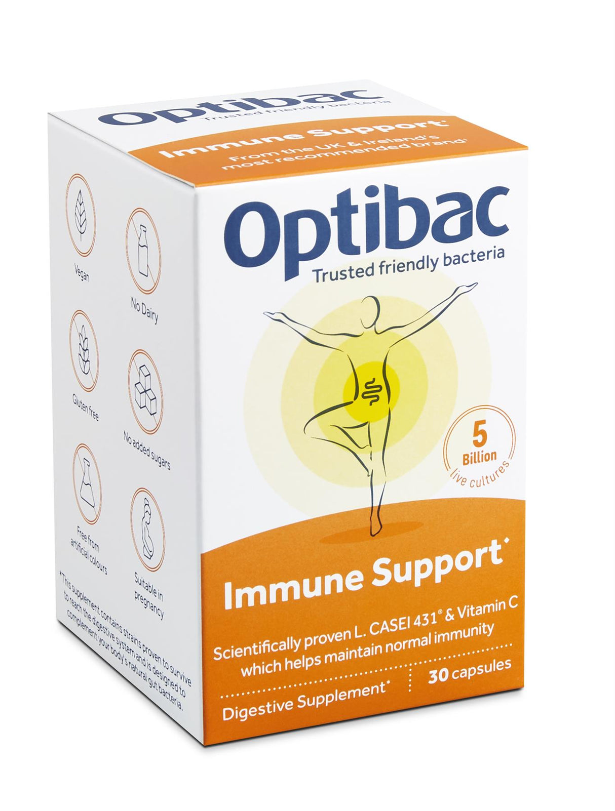 OptiBac Probiotics For Daily Immunity 30 Capsules