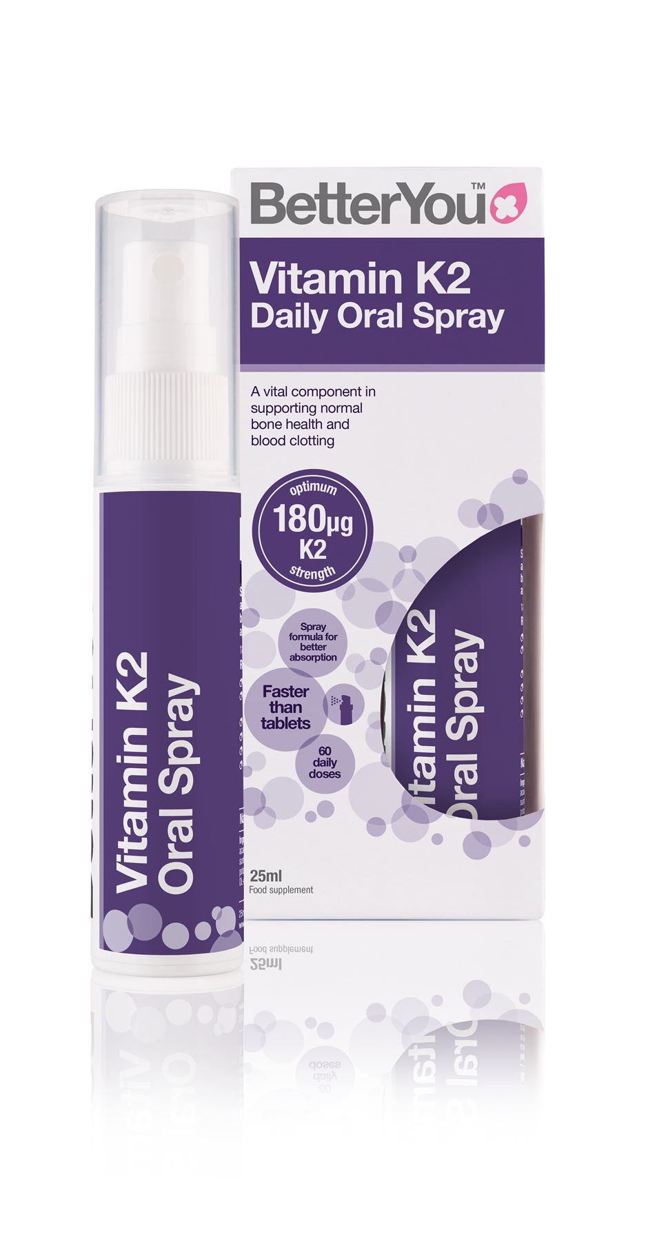 BetterYou Vitamin K2 Daily Oral Spray - 25ml