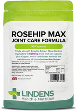 Lindens Rosehip Max Jointcare Formula 6000mg - 90 Capsules