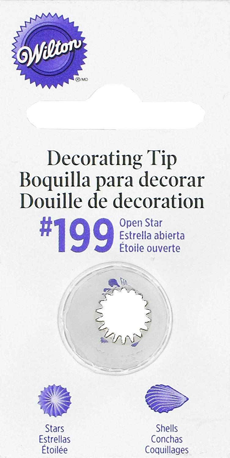 Wilton Open Star Cake Decorating Nozzle Icing Tips