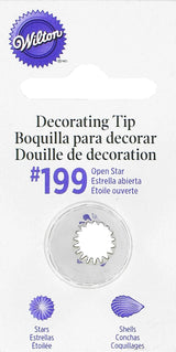 Wilton Open Star Cake Decorating Nozzle Icing Tips