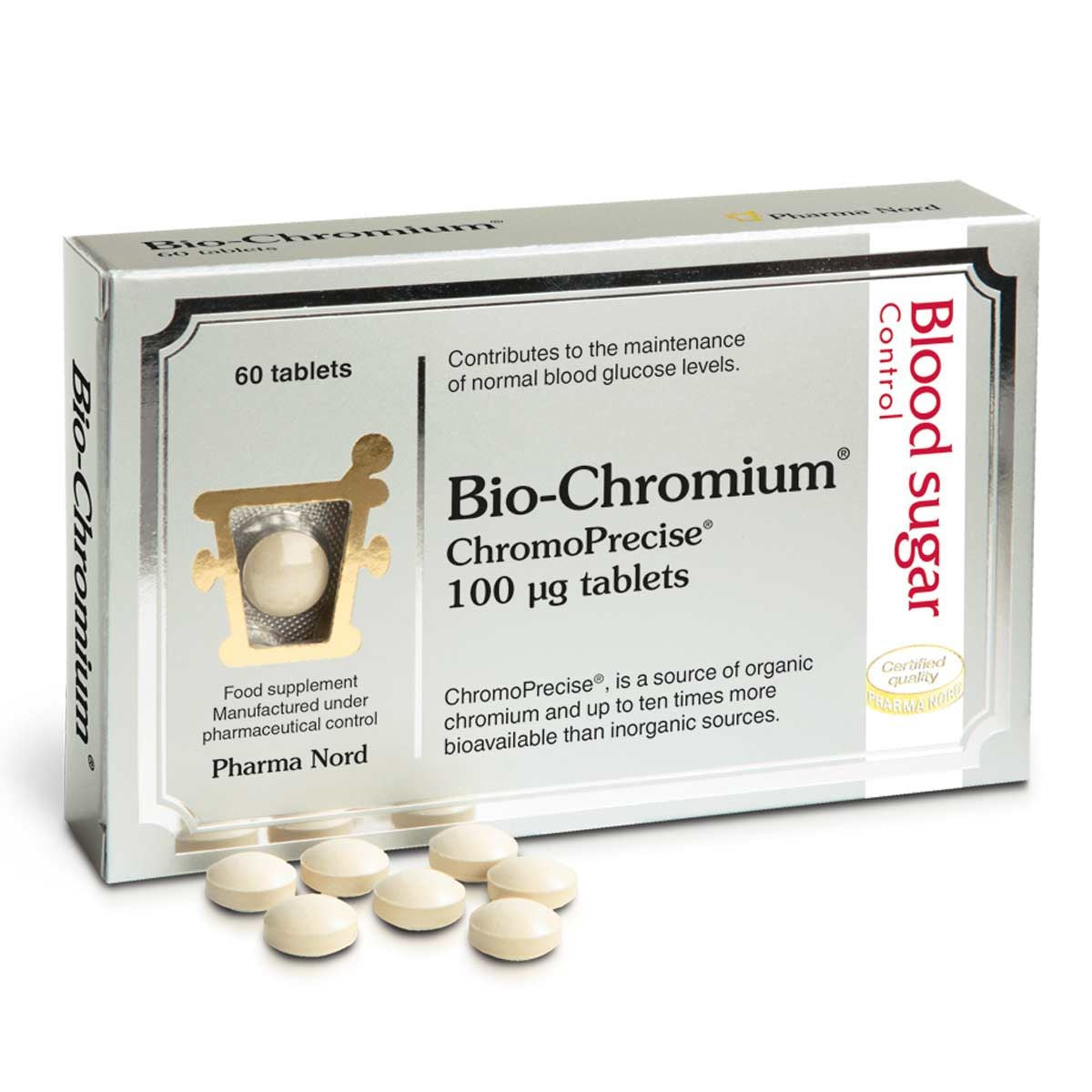 Pharma Nord Bio-Chromium 100mcg - 60 Tablets