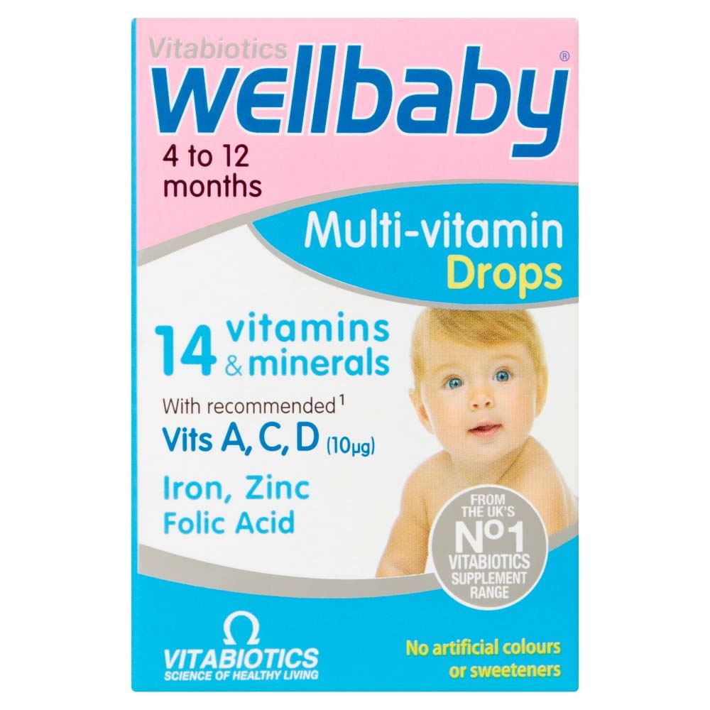 Vitabiotics WellBaby Multi-Vitamin Drops - 30ml