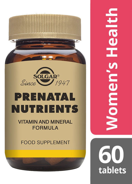 Solgar Prenatal Nutrients - 60 Tablets