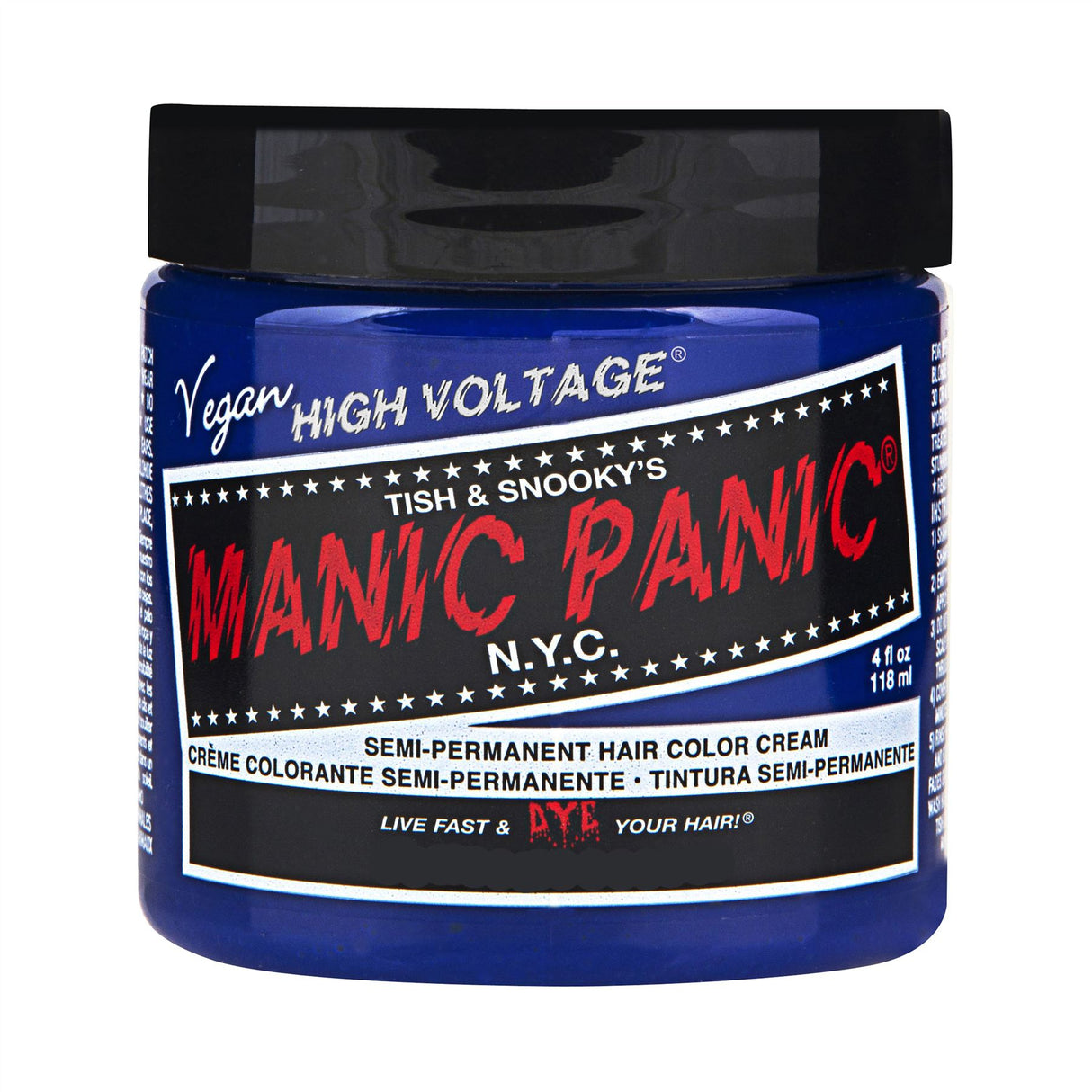 Manic Panic High Voltage Classic Semi Permanent Vegan Hair Dye Colour - 118ml/4 oz