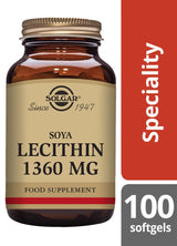 Solgar Soya Lecithin 1360 mg - 100 Softgels