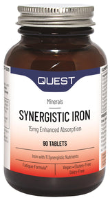 Quest Synergistic Iron - Enhanced Absorption - 15mg - 90 Tablets