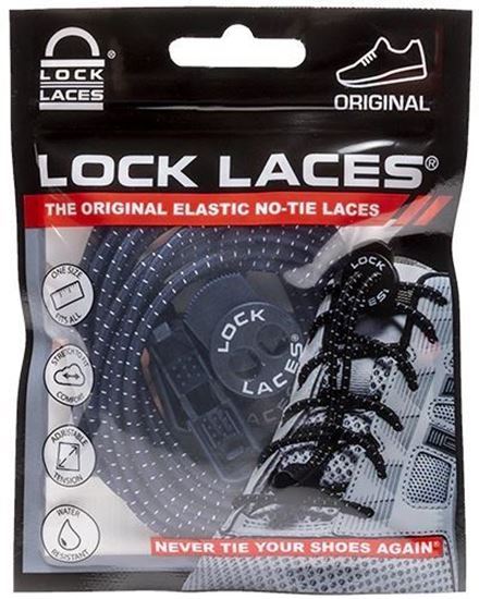 Lock Laces - The Original Elastic No-Tie Shoe Laces - Multiple Colours Available