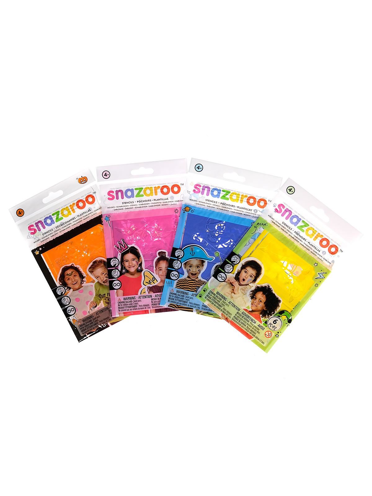 Snazaroo Reusable Face Paint Stencils - All Sets Available