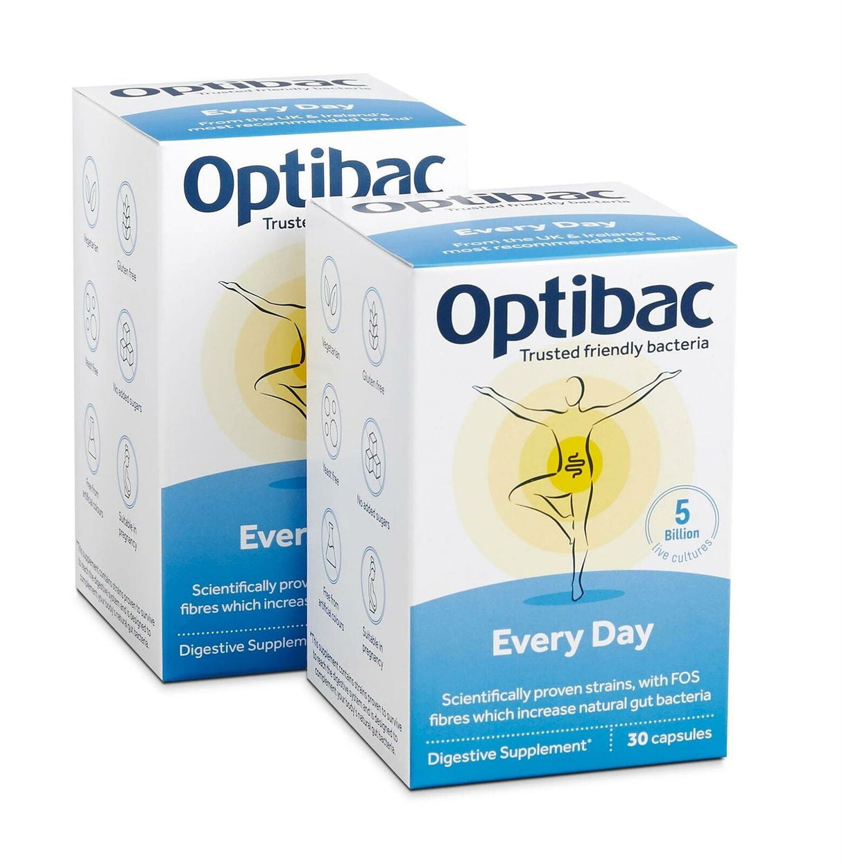 OptiBac Probiotics For Every Day 30 - 90 Capsules