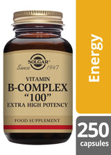 Solgar Vitamin B-Complex "100" Extra High Potency - 250 Vegicaps