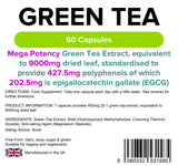 Lindens Green Tea 9000mg - 60 Capsules