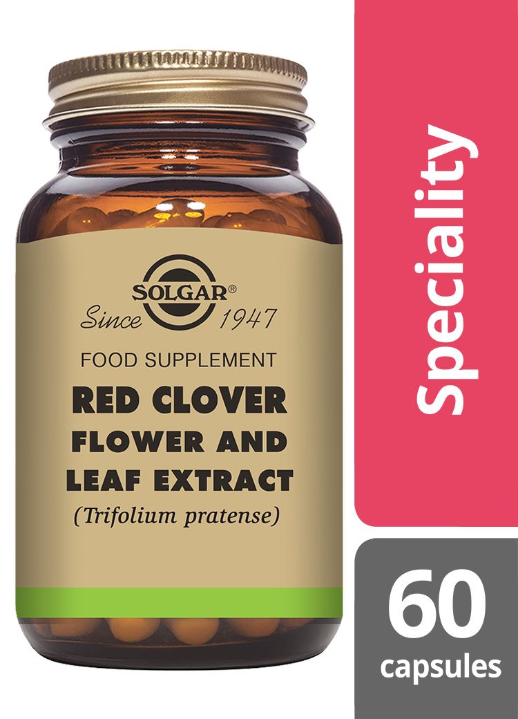 Solgar Red Clover Flower and Leaf Extract - 60 Vegicaps