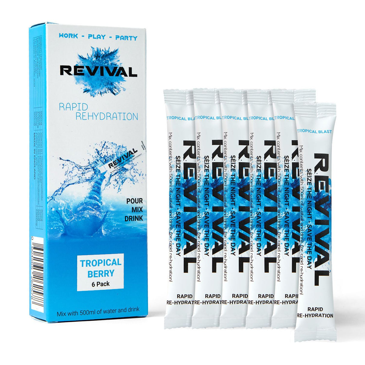 Revival Rapid Rehydration - 6 Sachets