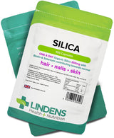 Lindens Silica for Hair & Nails 250mg - 100 Capsules