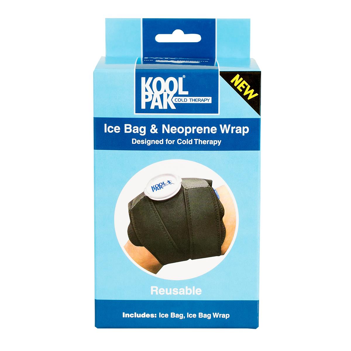 Koolpak Ice Bag and Neoprene Wrap