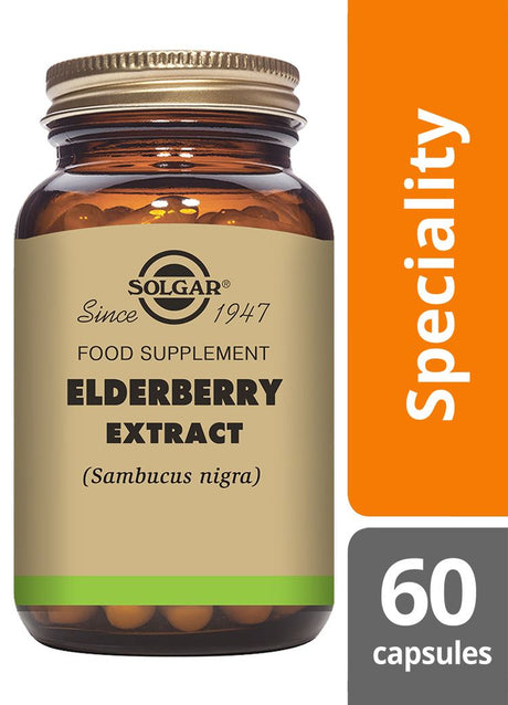 Solgar Elderberry Extract - 60 Vegicaps