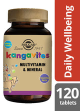 Solgar Kangavites Bouncing Berry Complete Multivitamin and Mineral Formula Chewable - 120 Tablets