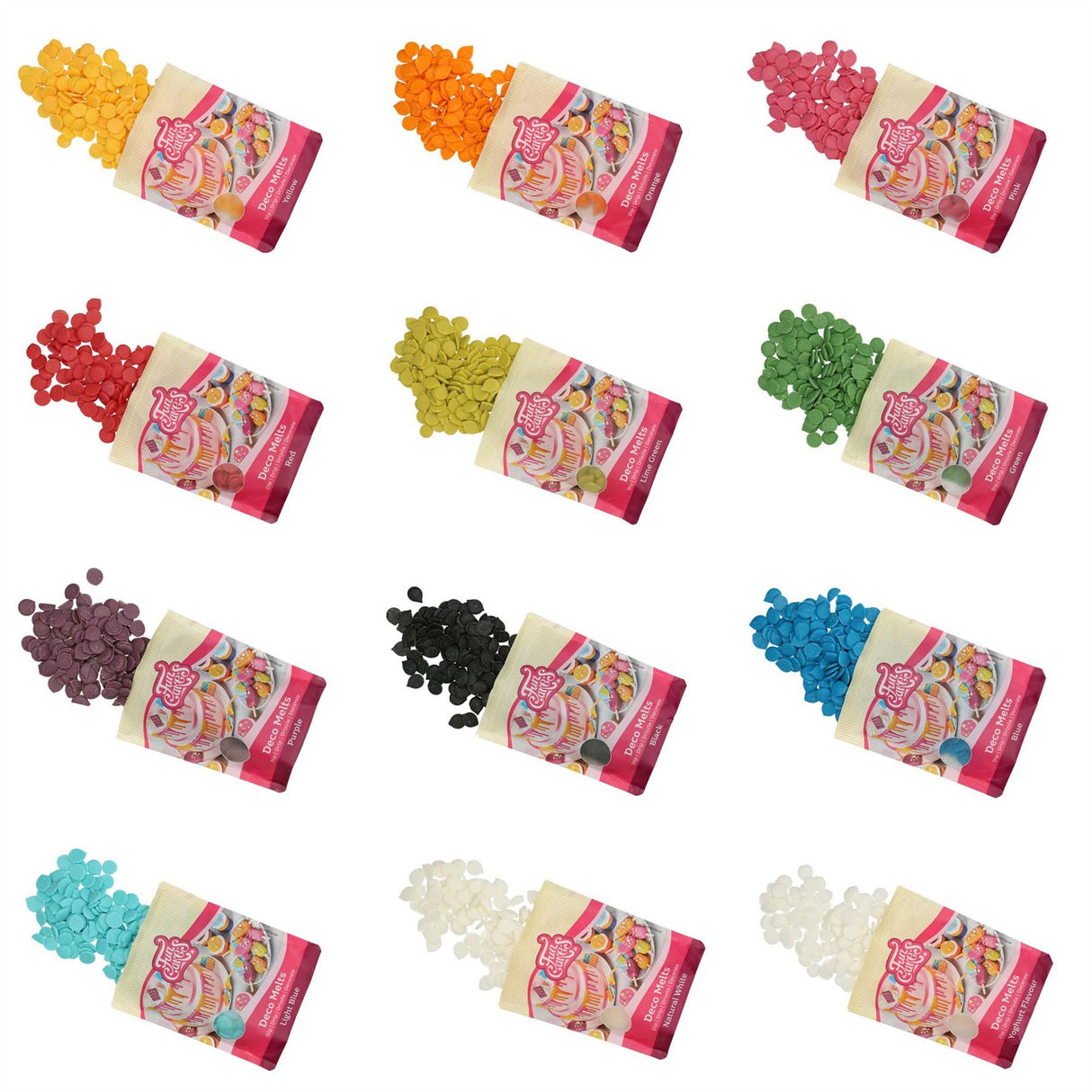 FunCakes Deco Melts 250g - All Flavours