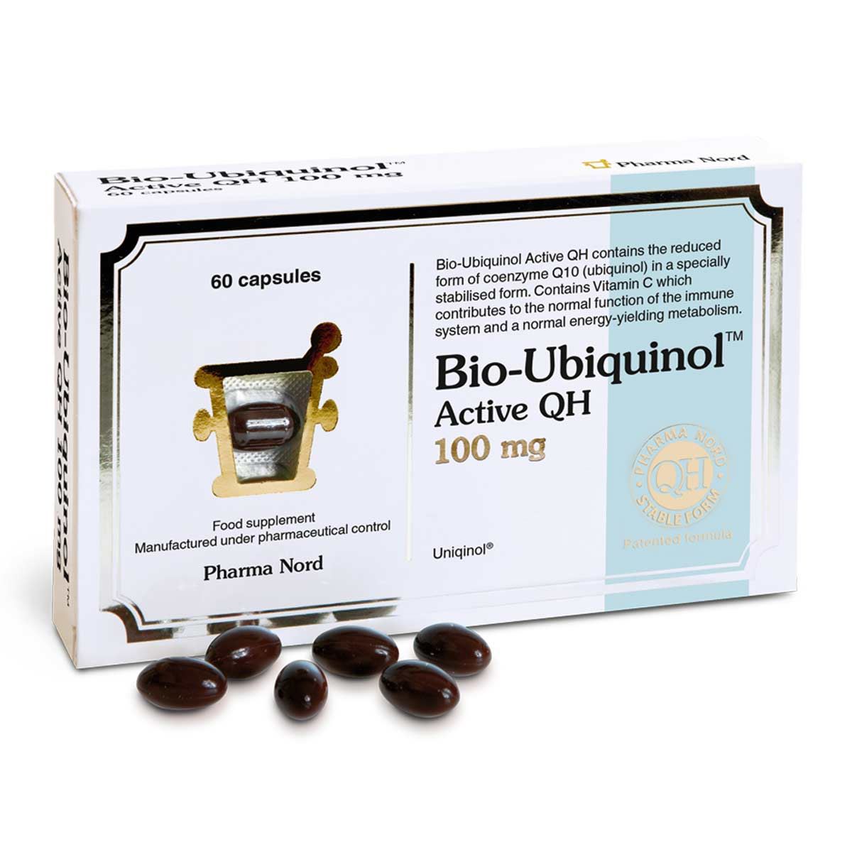 Pharma Nord Bio-Ubiquinol Active QH 100mg - 60 Capsules