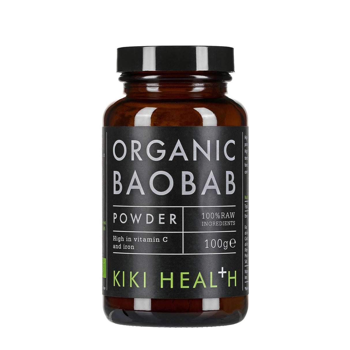 Kiki Health Organic Baobab Powder - 100g